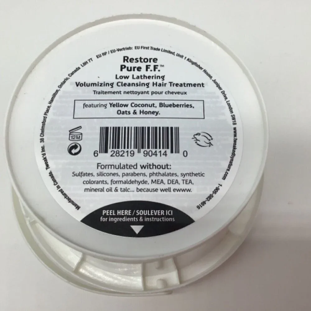 Tweakd Pure F.F. Low Lathering Cleansing Hair Treatment 16 oz. SEALED